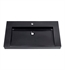 Avanity Knox Black Granite Vessel Top with Integrated Sink KNOX-SVE900BK