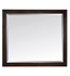 Avanity MADISON-M36-LE Madison 36" Wall Mount Rectangular Framed Beveled Edge Mirror in Light Espresso (Qty.2)  - DISCONTINUED