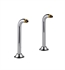 Brizo RP73765PC Deck Mounted Tub Filler Risers in Chrome