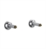 Brizo RP73764PC Wall Mount Tub Filler Unions in Chrome