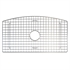 Native Trails GR2715-SS 27 1/4" Single Bowl Stainless Steel D-Shaped Bottom Grid for Kitchen Sink in Stainless Steel