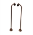 Barclay 5576-ORG 24" Double Offset Bath Supplies in Oil Rubbed Bronze