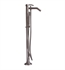 Barclay 7934-PN Madon 37 1/4" One Handle Freestanding Tub Filler with Hand Shower in Polished Nickel