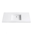 Avanity VUT49WT 49" Acrylic Vanity Top with Integrated Rectangular Sink in White