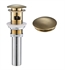 Kraus  PU-11BG Pop-Up Drain with Overflow in Brushed Gold