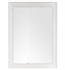 James Martin 157-M29-BW Bristol 29" Wall Mount Framed Rectangular Mirror in Bright White (Qty.2)