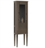 Fresca Platinum Diamond Taupe Gloss Side Cabinet with Right Hand Opening