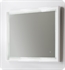 Fresca Platinum Napoli 39" White Gloss Sandblasting Mirror w/ LED Lighting, Touch Switch and Fog-Free System