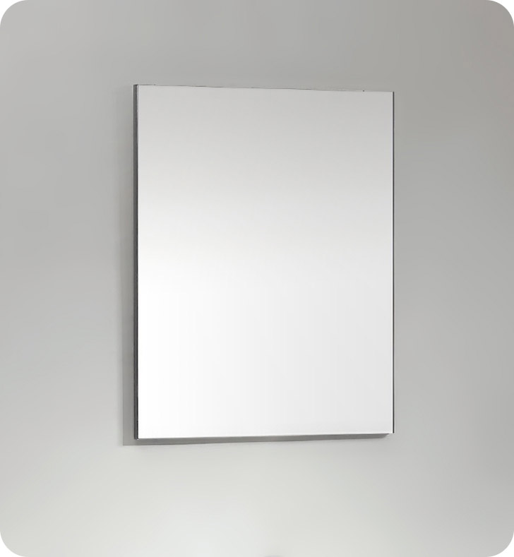 Fresca 22 3/4" Aluminum Framed Mirror, FMR8506SL