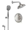 California Faucets KT02-48.25 Miramar Styletherm Thermostatic Shower Trim with 2.5 GPM Multi-Function Showerhead and Handshower Kit