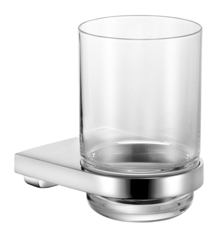 Keuco Collection Moll 3" Wall Mount Tumbler Holder in Chrome, 12750019000