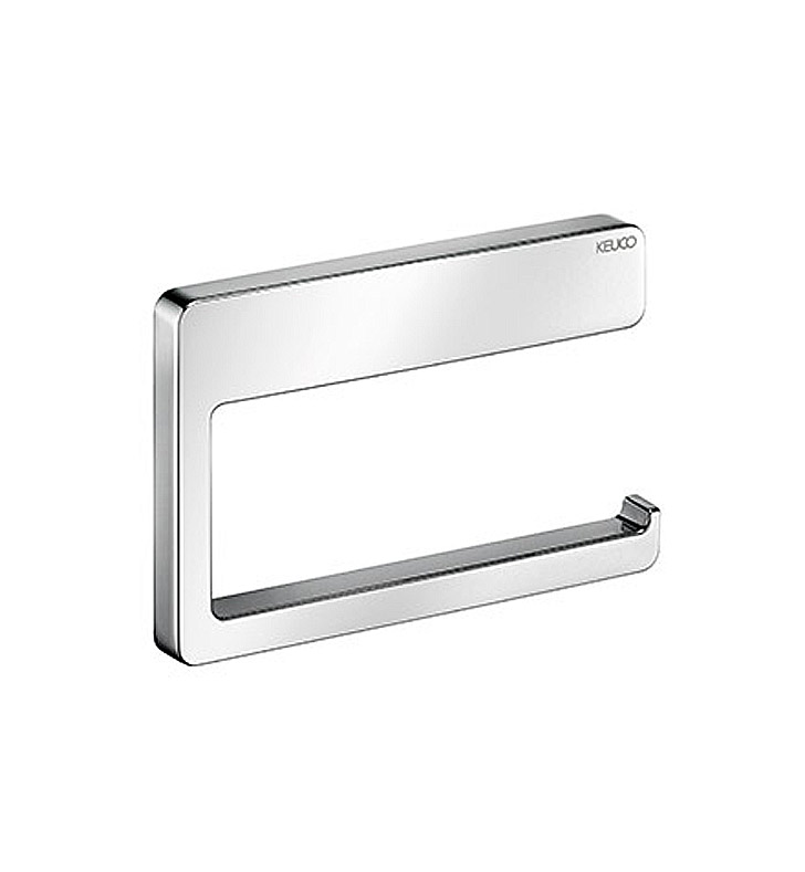 Keuco Collection Moll 5 1/2" Wall Mount Toilet Paper Holder in Chrome, 12762010000
