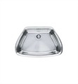Franke CQX11029 Centennial Single Basin Undermount Stainless Steel Kitchen Sink with FREE Bottom Grid and Shelf Grid - DISCONTINUED