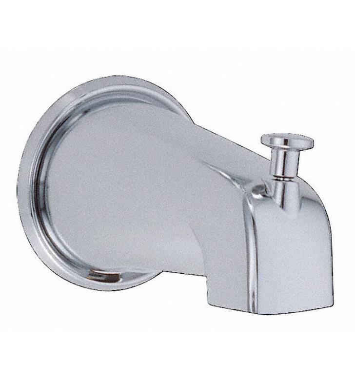 Gerber 5" Wall Mount Tub Spout with Diverter In Brushed Nickel, D606225BN