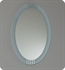 Fresca Ovale Bathroom Mirror