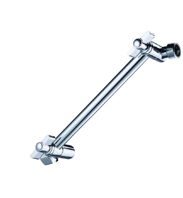 Gerber 11 3/8" Adjustable Shower Arm In Brushed Nickel, D481150BN