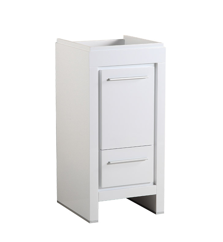 Fresca Allier 16" Modern Bathroom Vanity Cabinet in White, FCB8118WH