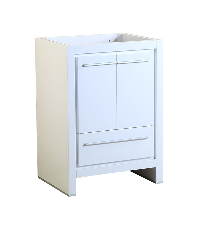 Fresca Allier 24" Modern Bathroom Vanity Cabinet in White, FCB8125WH