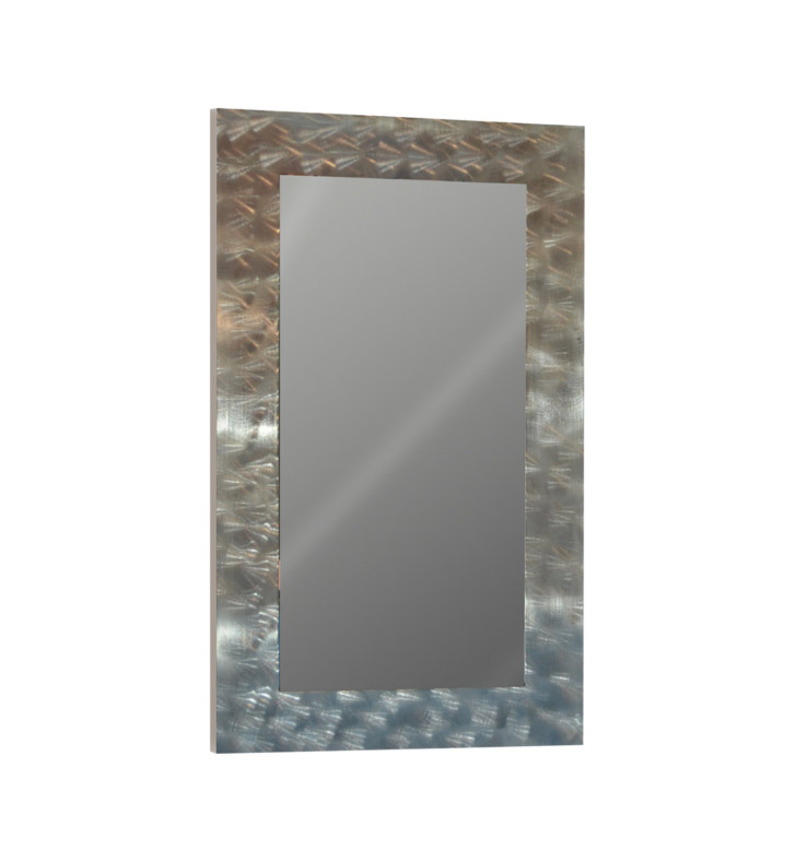 Catalano 24" x 39" Framed Wall Mirror In Bianco Alaska (Soft-Touch Laminate), 5WM10060-P30