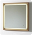 Fresca Platinum Napoli 32" Bathroom Mirror with LED Lighting and Fog Free System in Cappuccino Gloss