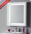 Fresca Platinum Due 32" Bathroom Mirror with LED Lighting and Fog Free System in White Gloss
