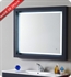 Fresca Platinum Due 39" Bathroom Mirror with LED Lighting and Fog Free System in Cobalt Gloss