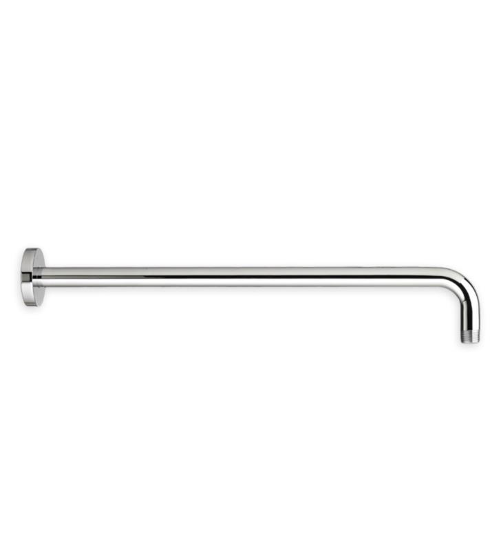 American Standard 18 Inch Wall Mount Right Angle Shower Arm In Brushed Nickel, 1660118.295