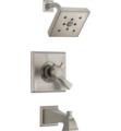 Delta T17451-SPH2O Dryden Monitor 17 Series H2Okinetic Tub and Shower Faucet Trim with Single Function Showerhead - DISCONTINUED