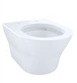TOTO CT437FG#01 MH Wall-Hung One-Piece D-Shape Toilet, Universal Height and 1.28 GPF & 0.9 GPF Dual Flush - DISCONTINUED