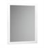 Ronbow 600124-W01 24" Contemporary Solid Wood Framed Bathroom Mirror in White