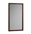 Ronbow 600118-H01 18" Contemporary Solid Wood Framed Bathroom Mirror in Dark Cherry
