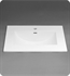 Ronbow 212231-1-WH Kara™ 31" Ceramic Sinktop with Single Faucet Hole in White