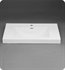 Ronbow 216632-1-WH Evin™ 32" Ceramic Sinktop with Single Faucet Hole in White