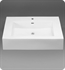 Ronbow 217732-1-WH Prominent™ 32" Ceramic Sinktop with Single Faucet Hole in White