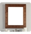 James Martin 550-M37-CIN Mykonos 36 3/4" Wall Mount Framed Rectangular Mirror in Cinnamon - DISCONTINUED