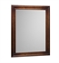 Ronbow 606127-F11 Traditional 27" x 35" Solid Wood Framed Bathroom Mirror in Colonial Cherry