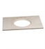 Ronbow 301143-8-MY 43"x22" Marble Vanity Top with 8" Widespread Faucet Hole in Cream Beige