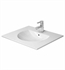 Duravit 0499630000 Furniture Bathroom Sink with Overflow & Tap Platform - Single Hole