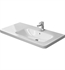 Duravit 2326100030 Furniture Bathroom Sink with Overflow & Tap Platform - Three Holes, Right Side Bowl