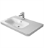 Duravit 2325800030 Furniture Bathroom Sink with Overflow & Tap Platform - Three Holes, Left Side Bowl