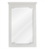 Hardware Resources MIR105-24 Chatham Shaker 22" Wall Mount Rectangular Framed Mirror in White (Qty.2)