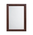 Ronbow 603124-E56 Transitional 24" x 33" Solid Wood Framed Bathroom Mirror in American Walnut