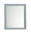 Ronbow 603130-F21 Transitional 30" x 35" Solid Wood Framed Bathroom Mirror in Ocean Gray