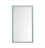 Ronbow 600118-F21 18" Contemporary Solid Wood Framed Bathroom Mirror in American Ocean Gray