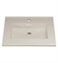 Ronbow 215524-1-CG Larisa™ 24" Ceramic Sinktop with Single Faucet Hole in Cool Gray