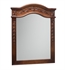 Ronbow 607224-F11 Bordeaux Traditional 24" x 34" Solid Wood Framed Bathroom Mirror in Colonial Cherry