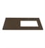 Ronbow 362237-1R-Q27 TechStone™ 37" x 22" Vanity Top in Grand Green - 3/4" Thick