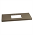 Ronbow 363343-8-Q27 TechStone™ WideAppeal™ 43" x 22" Vanity Top in Grand Green  - 2" Thick