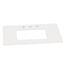 Ronbow 365532-8-Q01 TechStone™ 32" x 19" Vanity Top in Solid White - 3/4" Thick