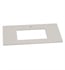 Ronbow 365532-1-Q28 TechStone™ 32" x 19" Vanity Top in Wide White - 3/4" Thick